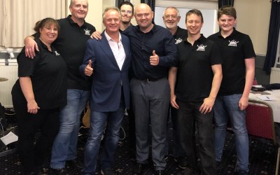The time we supported Bobby Davro