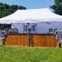 Double, fully stocked bar for outside events events Double, fully stocked bar for outside events events
