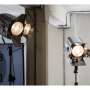 Vintage style lighting at an exhibition Vintage style lighting at an exhibition