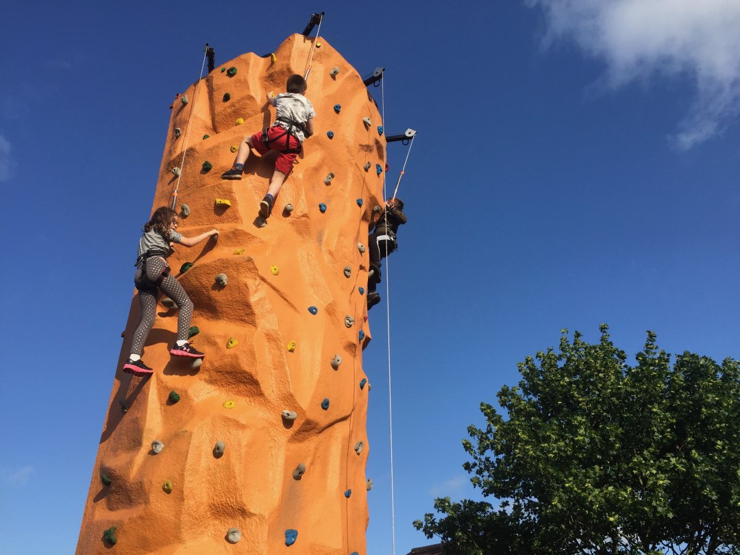 The Outdoor Education Company Mobile Climbing Wall Leicestershire