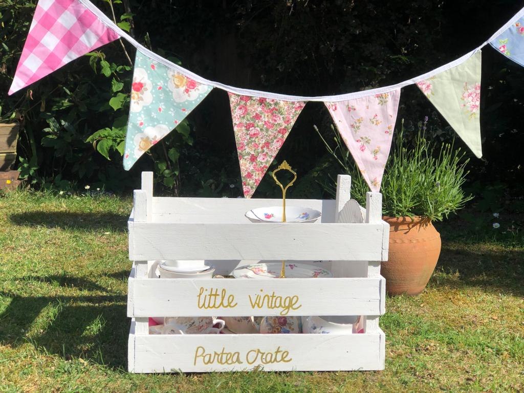 Little Vintage Partea Company Vintage Crockery Hire Devon